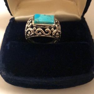Beautiful Native Style Turquoise Fashion Ring